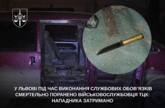 У Львові смертельно поранено військовослужбовця ТЦК