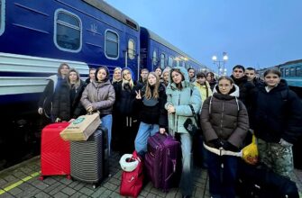 До Калуша прибули діти з Могилівської громади