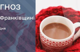 Прогноз погоди на 29 грудня 2025