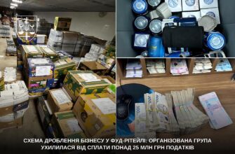 Схема дроблення бізнесу у фуд-рітейлі: група ухилилася від сплати понад 25 млн грн податків