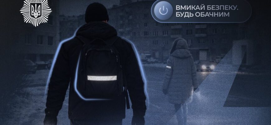 Поліція закликає пішоходів використовувати флікери