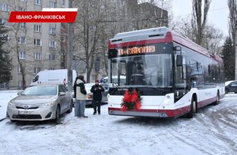 В Івано-Франківську протестували перший дуобус