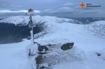 На горі Піп Іван хмарно, -3°С