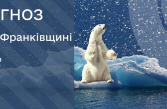 Прогноз погоди на 9 січня 2026 року