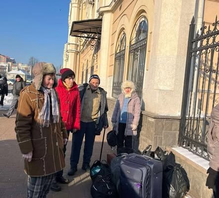 На Прикарпаття прибув евакуаційний потяг із Запорізької області