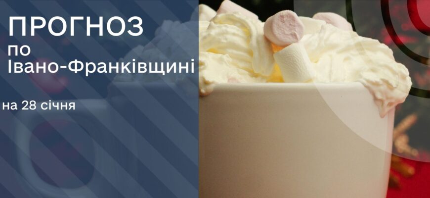Прогноз погоди на 28 січня 2026 року