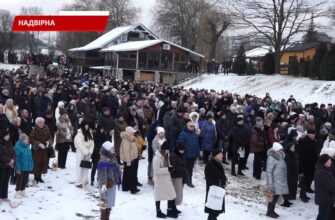 6 січня жителі Надвірної відзначили Водохреще