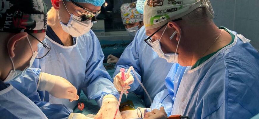 Вперше в регіоні була успішно прооперована лейоміосаркома нижньої порожнистої вени