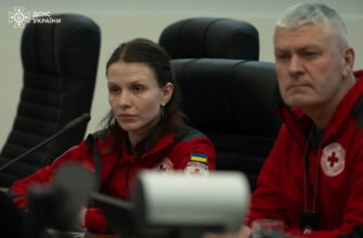 Рятувальники отримали медичне спорядження від Українського Червоного Хреста