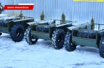 Івано-Франківська ТГ передала роботизовані наземні комплекси 50-му полку НГУ