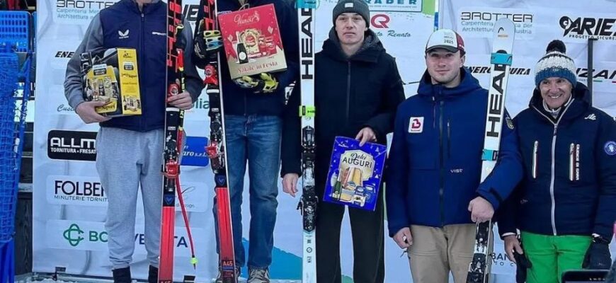 Тарас Філяк здобув «бронзу» на змаганнях з гірськолижного спорту в Італії