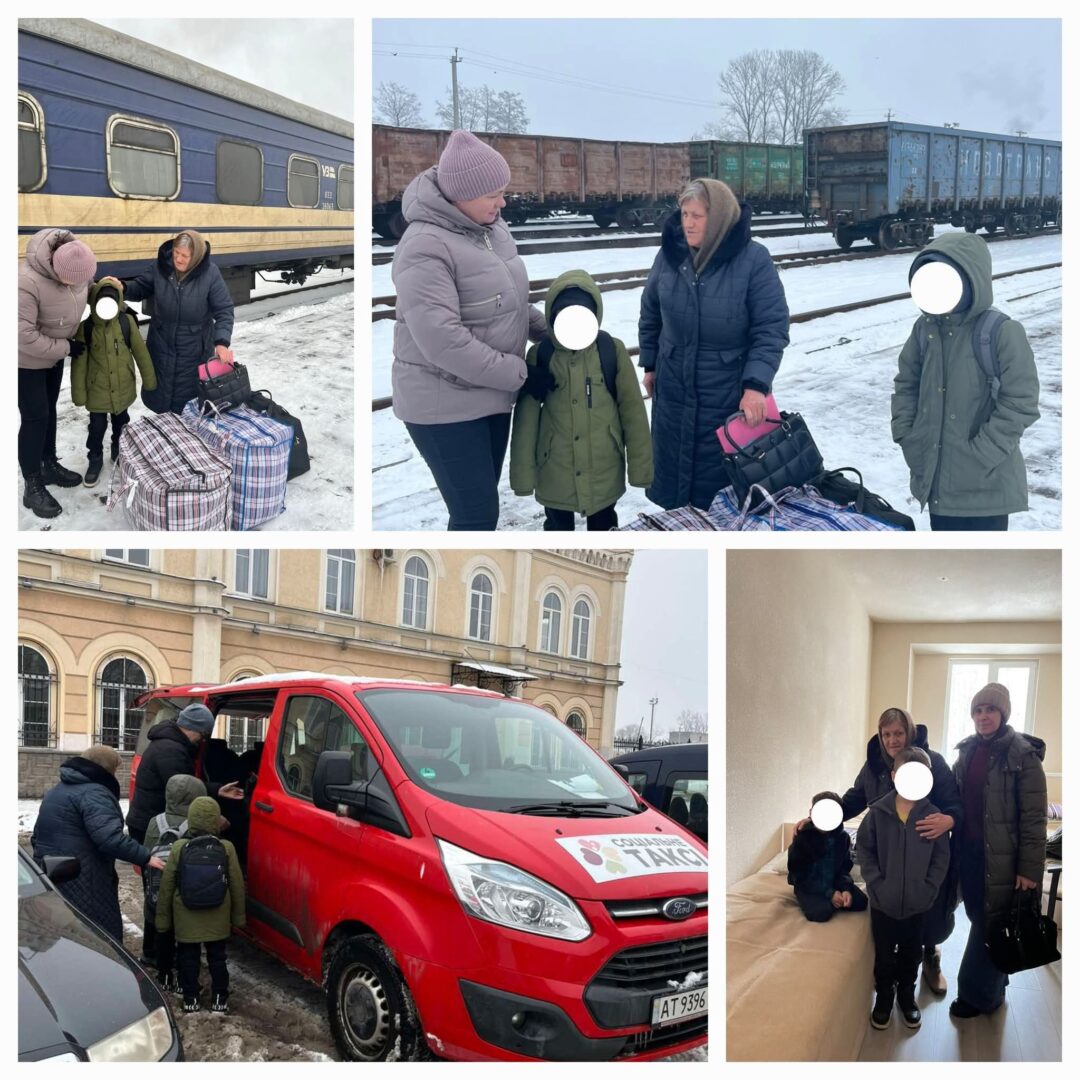 Івано-Франківщина прийняла евакуйовану сім’ю із Запорізької області