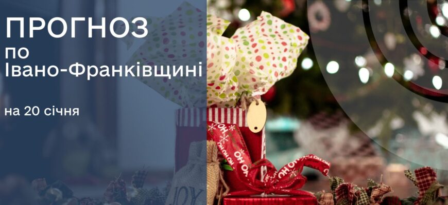 Прогноз погоди на 20 січня 2026 року