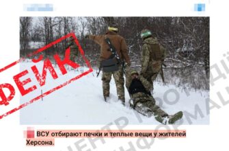 Поширюється фейк про «мародерство ЗСУ» в Херсоні