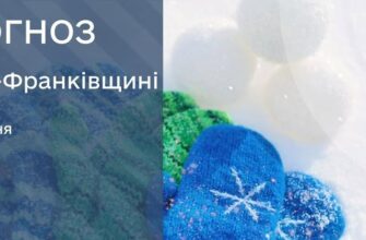 Прогноз погоди на 13 січня 2026