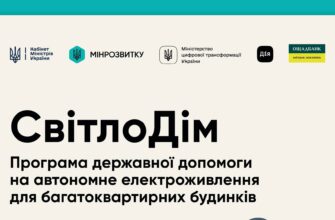 Стартувала програма державної допомоги «СвітлоДім»