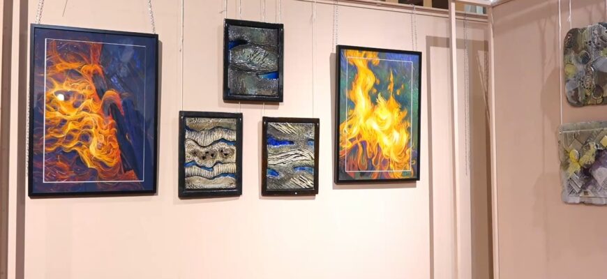 У Музеї мистецтв Прикарпаття презентували експозицію «Вогонь і Земля»