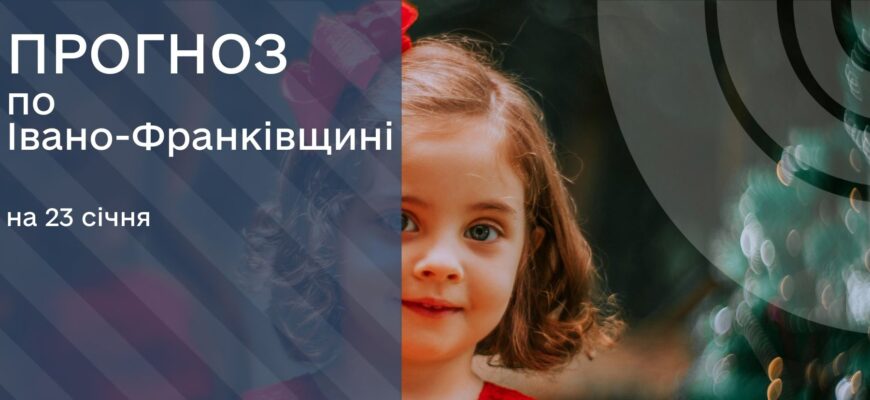 Прогноз погоди на 23 січня 2026 року