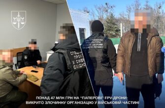 Понад 47 млн грн на «паперові» FPV-дрони: викрито організацію у військовій частині