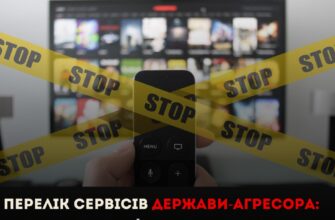 Медіарегулятор розширив Перелік заборонених російських аудіовізуальних сервісів