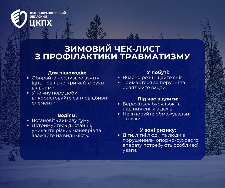 yzhmo - Профілактика травматизму в зимовий період: поради медиків - rai.ua