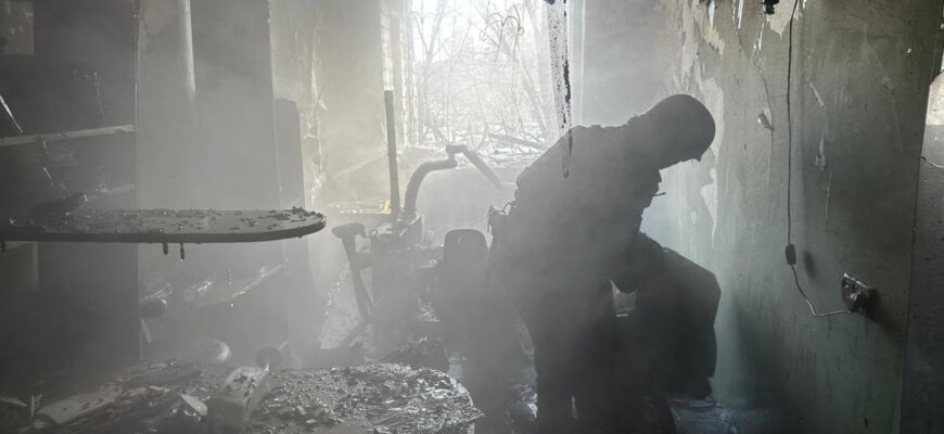 російські ударні БпЛА атакували пологовий будинок у Запоріжжі