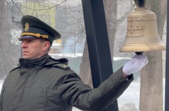 В Івано-Франківську у меморіальному сквері відбувся «Дзвін пам’яті». Відео