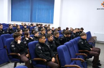 Рятувальники провели ліцеїстам МВС безпеково-профорієнтаційний захід