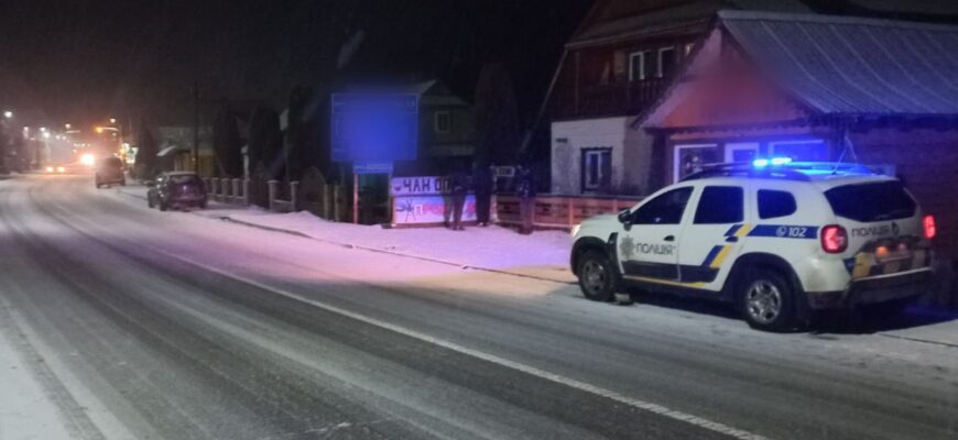 На Прикарпатті трапилися дві ДТП з травмованими пішоходами