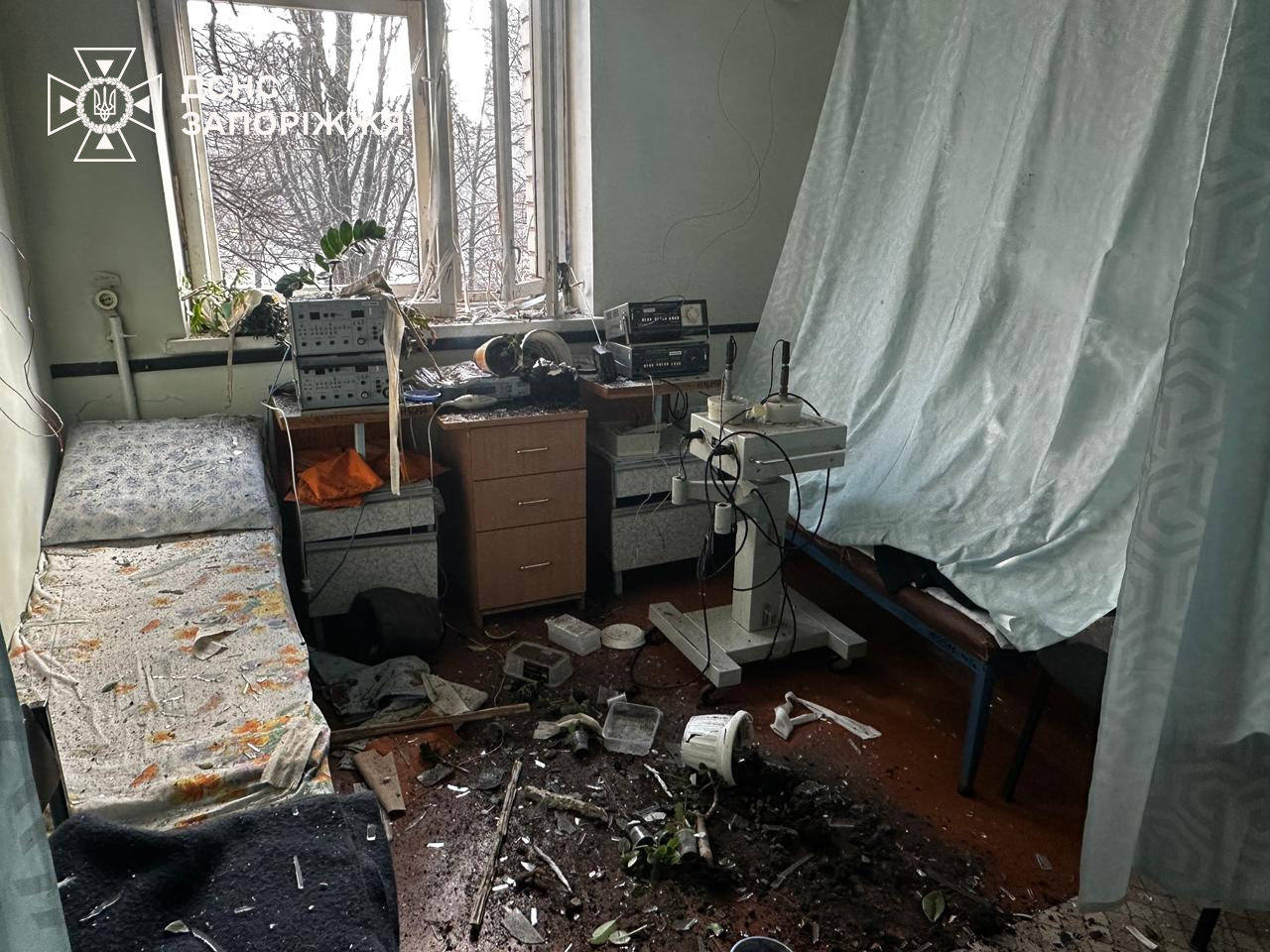 mnrmshchd - російські ударні БпЛА атакували пологовий будинок у Запоріжжі - rai.ua