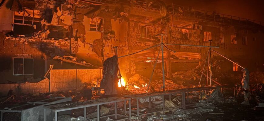 За ніч росія направила на Україну 219 ударних дронів