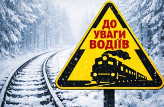 На залізничних переїздах Прикарпаття встановлюють додаткові дорожні знаки