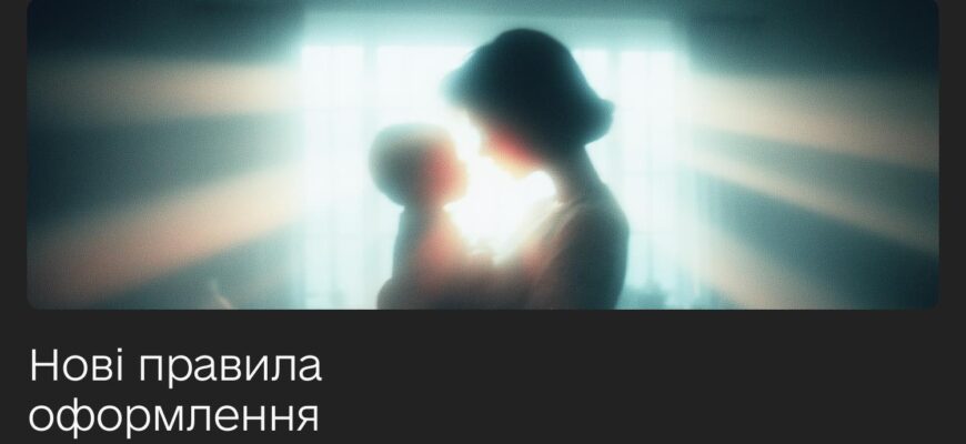 Допомогу по догляду за дитиною можна буде оформити в ЦНАПі