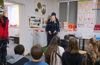 До Класу безпеки рятувальників завітали учні з IT-школи