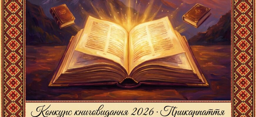 До уваги авторів і видавців з Прикарпаття: стартує обласний конкурс