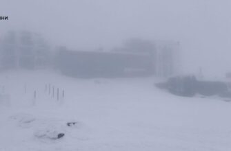 На горі Піп Іван фіксують –8 °C