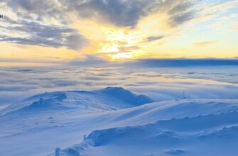 На горі Піп Іван ясно, штиль, температура повітря -11°С