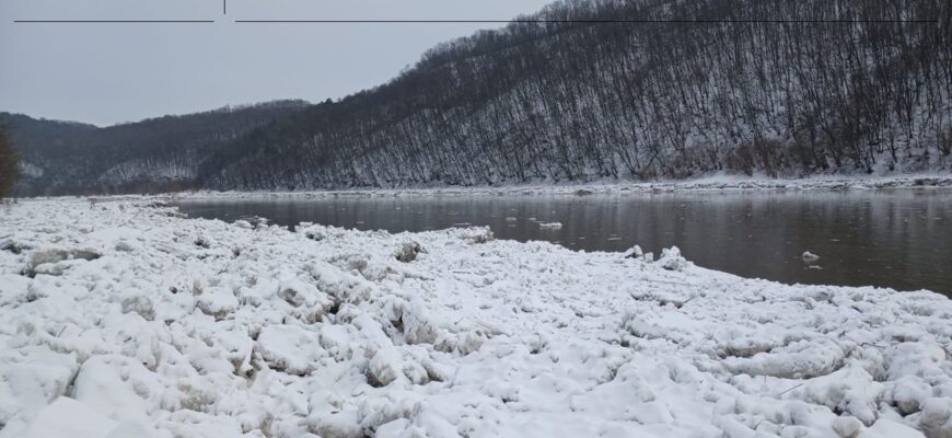 Маршрут льодоходу в Івано-Франківській області