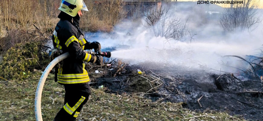 За минулу добу в області зафіксовано 78 пожеж у природних екосистемах