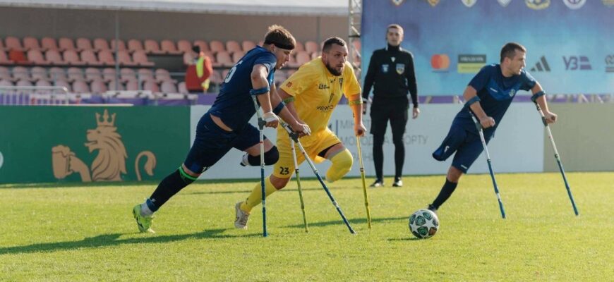 В Івано-Франківську відбудеться матч 1/8 фіналу Кубка України з ампфутболу