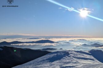 На горі Піп Іван фіксують -6°С