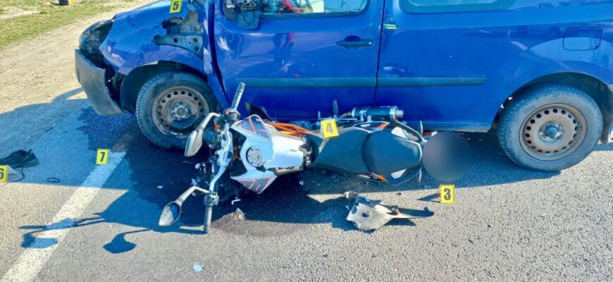 Унаслідок аварії в селі Одаї загинув водій мотоцикла