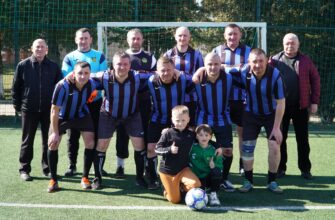 У Лисці відбулися матчі групи А обласного турніру з мініфутболу серед ветеранів 40+