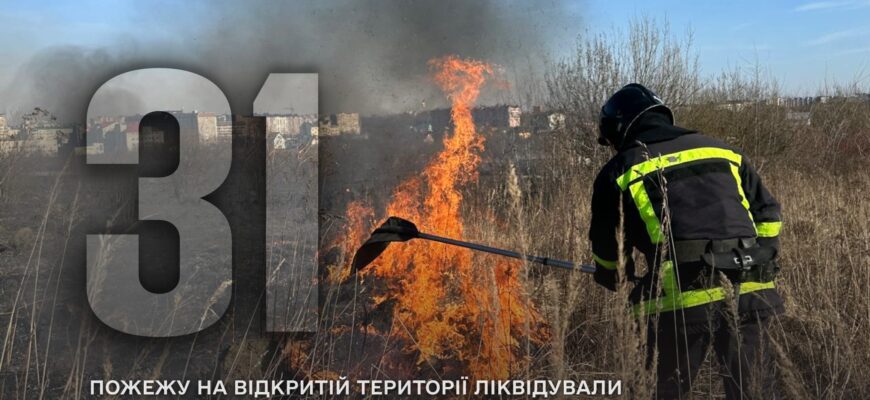 На Прикарпатті почастішали пожежі в природних екосистемах
