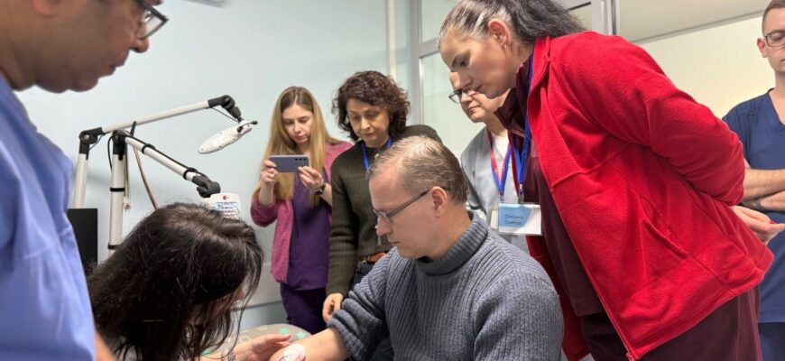 Вже вчетверте на Прикарпатті працювала команда медиків із Великобританії