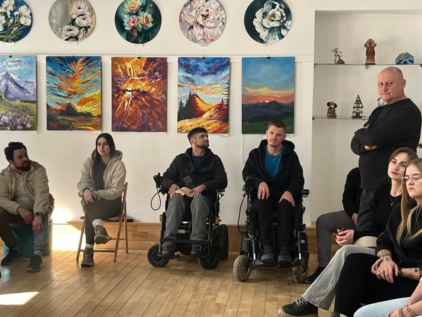 rtglypd 1 - У Надвірній провели арттерапію для військових - rai.ua