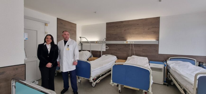 У КНП ОКЛ завершили капітальний ремонт відділення лікування внутрішньосуглобових переломів