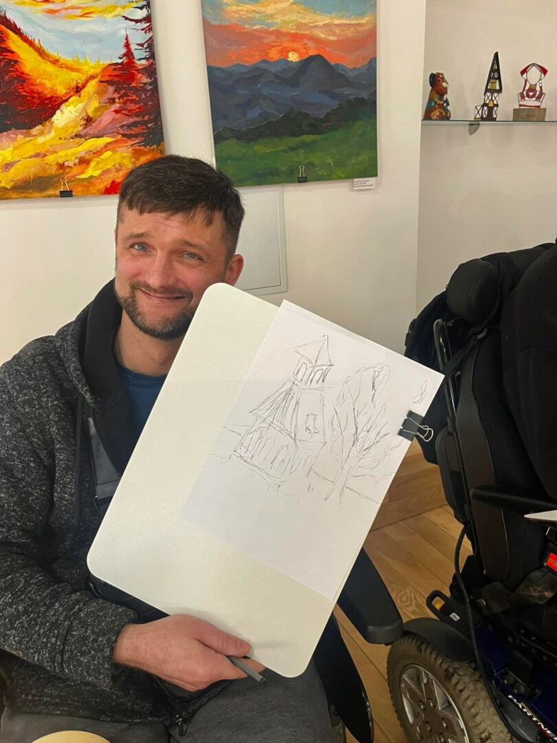 shchdpy - У Надвірній провели арттерапію для військових - rai.ua