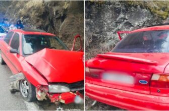 ДТП на Яремчанщині: водій у стані сп’яніння врізався у скелю та перекинув авто