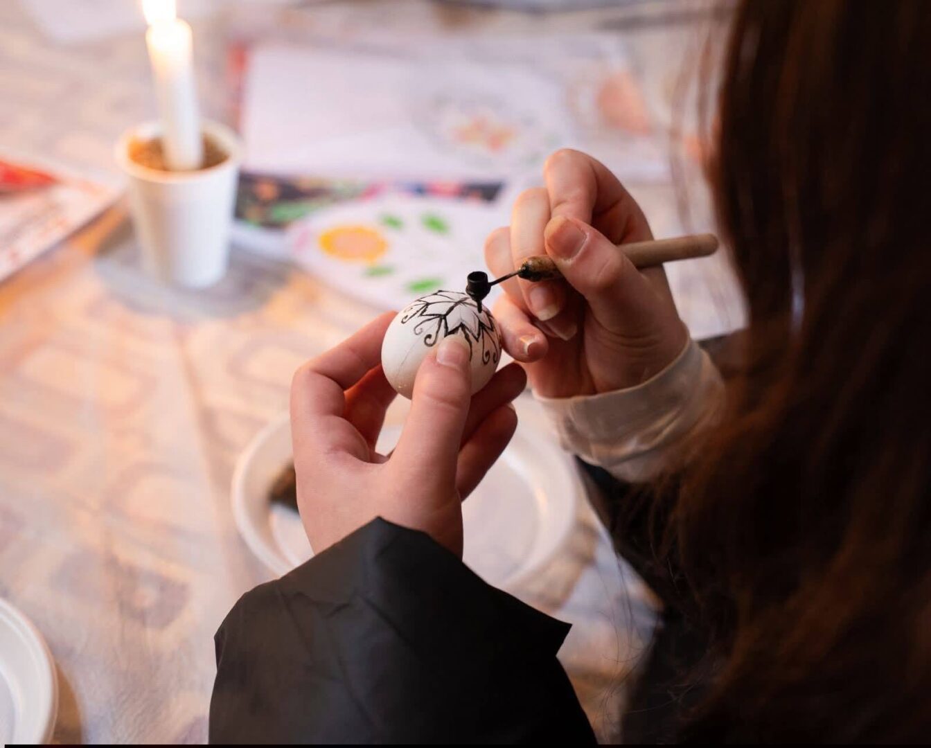 toylzh - У Калуші провели майстер-клас з писанкарства для дітей захисників - rai.ua